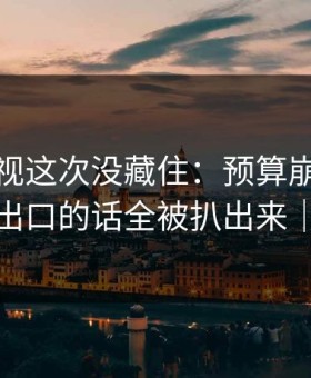 蘑菇影视这次没藏住：预算崩盘里那句没说出口的话全被扒出来｜别学我